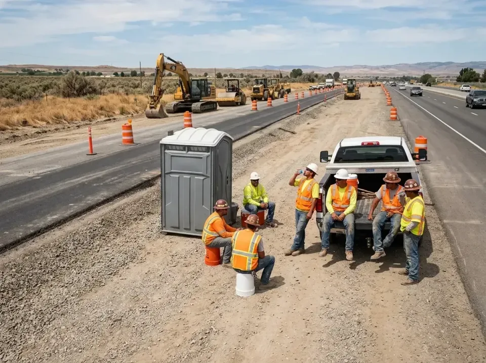 highway-road-construction-crew-007 — frequently asked questions, Porta Potty and Restroom Rentals in Lillington, NC